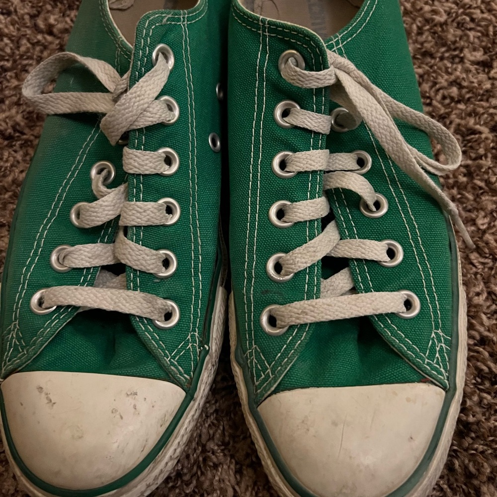 Green Converse